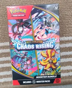 Pokemon Chaos Rising booster bundle (6 packs), new and sealed - Image 2