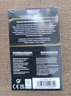 Pokemon Chaos Rising booster bundle (6 packs), new and sealed - Image 3
