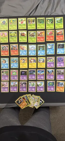 2013 Pokemon B+W Legendary Treasures common and Uncommon Non Holo 59 Card Lot - Image 1