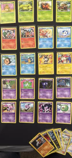 2013 Pokemon B+W Legendary Treasures common and Uncommon Non Holo 59 Card Lot - Image 4