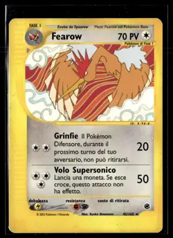Fearow 45/165 Expedition Base Set Rare Pokemon - Image 1