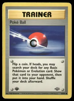 Pokemon Tcg Poke Ball [1st Edition] #64 Pokemon Jungle HP - Image 1