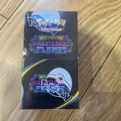 Pokemon TCG Phantasmal Flames Half Booster Box 18 Packs (Sealed Box & New) - Image 1