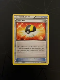Pokemon TCG - Ultra Ball 102/108 B&W Dark Explorers Uncommon VLP - Image 1