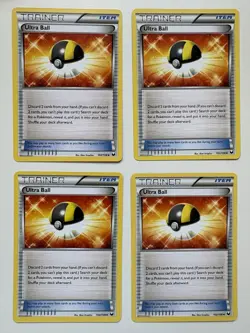 Ultra Ball 102/108 B&W Dark Explorers Playset ×4 Uncommon Pokemon TCG LP/MP - Image 1