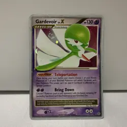 Gardevoir LV.X - Secret Wonders (SW) Pokemon Card 131/132 Holo Swirl - Image 1