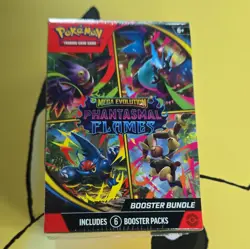 Pokemon TCG Phantasmal Flames Booster Bundle Box 6 Packs (2025) - Image 1