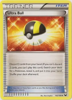 Ultra Ball 102/108 B&W Dark Explorers Uncommon MINT! Pokemon - Image 1