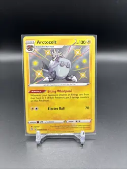 Pokemon TCG Arctozolt Holo Rare Card SV046/SV122 Shining Fates - Image 1