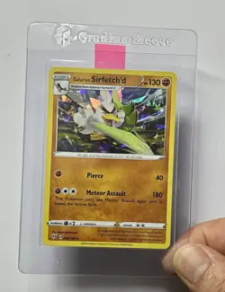 Galarian Sirfetch'd 098/189 (LP) Cracked Ice Holo Theme Deck: Darkness Ablaze - Image 4