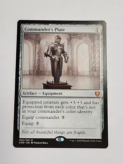 MTG Magic Commander Legends Commander's Plate - Image 1