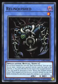 Relinquished - LDS1-EN047 - Common - 1st Edition Yugioh - Image 1