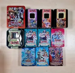 Yugioh Yu-Gi-Oh Collectible Tin Bundle 30+ Empty Tins See Pictures - Image 3