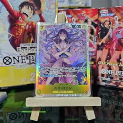 One Piece TCG Nico Robin Heroines Edition Japanese SR EB03-055 - Image 1