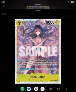 Nico Robin EB03-055 - SR - One Piece Heroines Edition One Piece TCG NM - Image 1
