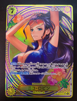 Nico Robin EB03-055 SP SR Parallel ONE PIECE Card Heroines edition 2025 - Image 1