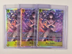 [3] NICO ROBIN ONE PIECE CARD GAME EB03-055 SR EXTRA BOOSTER SUPER RARE Q4856 - Image 1