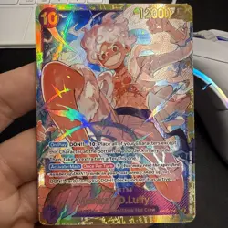 Monkey.D.Luffy OP05-119 SEC - One Piece TCG - English Card LP Secret Rare - Image 1