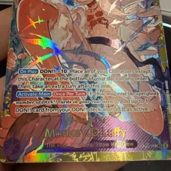 Monkey.D.Luffy OP05-119 SEC - One Piece TCG - English Card LP Secret Rare - Image 3