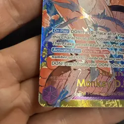 Monkey.D.Luffy OP05-119 SEC - One Piece TCG - English Card LP Secret Rare - Image 4