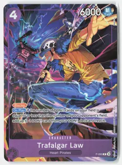 Trafalgar Law (Illustration Box Vol.6) Foil One Piece Promotion Cards P-093 NM - Image 1