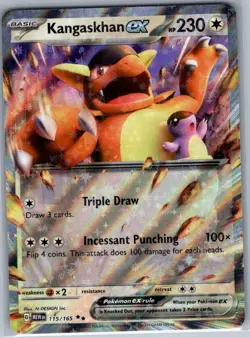 Kangaskhan ex 115/165 SV: Scarlet & Violet 151 - Pokemon Card - NM - Image 1
