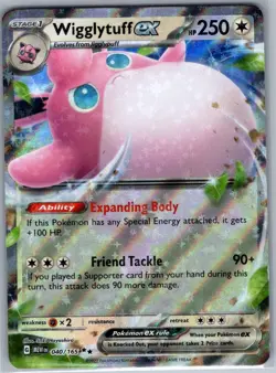 Wigglytuff ex 040/165 SV: Scarlet & Violet 151 - Pokemon Card - NM - Image 1
