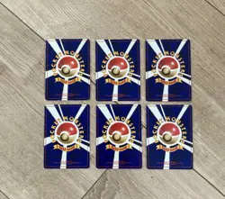 Vintage 1996 WOTC Japanese Mixed set Pokemon 6 Card Bundle inc 5 holos - Image 2