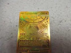 POKEMON PERFECT ORDER MEGA ZYGARDE MEGA HYPER RARE EX GOLD 124/088 NICE CARD - Image 2