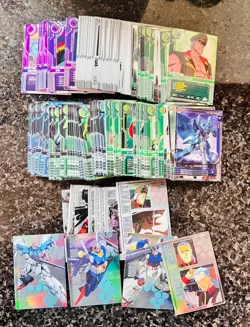 Gundam Star Dust Memory Trading Cards (150+ Cards) - Image 1