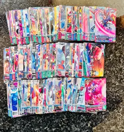 Gundam Triage/Try Age lot (200+ Cards) - Image 1