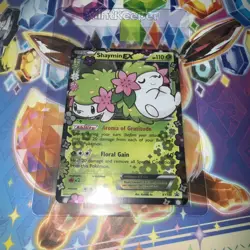 Pokemon TCG Shaymin EX XY148 XY Generations Black Star Promo Holo Card - Image 1