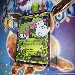 Pokemon TCG Shaymin EX XY148 XY Generations Black Star Promo Holo Card - Image 2