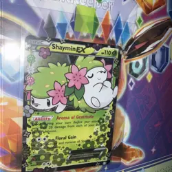 Pokemon TCG Shaymin EX XY148 XY Generations Black Star Promo Holo Card - Image 3