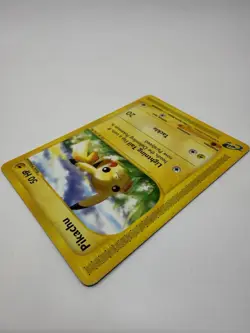 Pokemon Pikachu 124/165 Expedition Base Set 2002 WOTC Vintage e-Reader Card - Image 5
