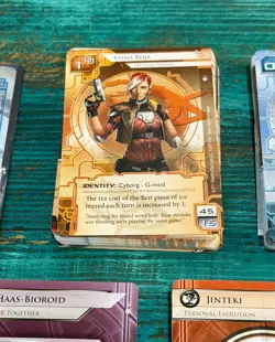 REVISED CORE Android: Netrunner Complete Set w/ Cards, Box, Manual & Tokens - Image 4