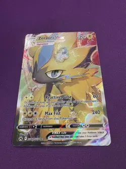 Pokemon TCG Zeraora VMAX Galarian Gallery Crown Zenith GG42/GG70 NM/M Condition - Image 2