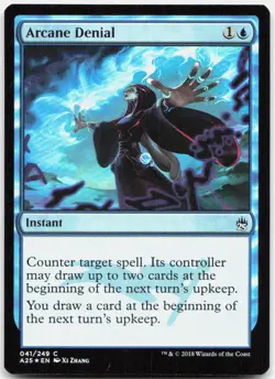 Arcane Denial *Foil* A25 41 NM-LP - Image 1