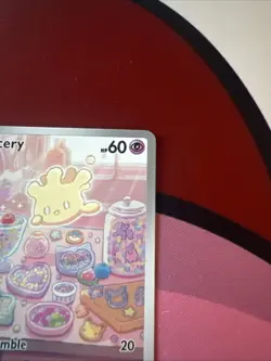 Pokemon TCG Milcery 152/142 Stellar Crown Illustration Rare - Image 3