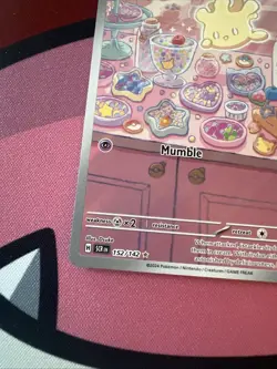 Pokemon TCG Milcery 152/142 Stellar Crown Illustration Rare - Image 5