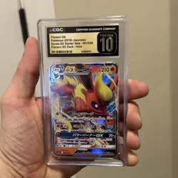 Pokemon TCG CGC Graded Japanese Holo Lot Alakazam ex Flareon GX Gengar VMAX - Image 5