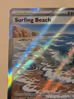 Surfing Beach Full Art - ME04: Chaos Rising 114/086 Pokemon TCG NM - Image 3