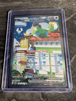 Pokemon TCG Squawkabilly Ex-Paldea Evolved 264/193 Special Illustration Rare - Image 1