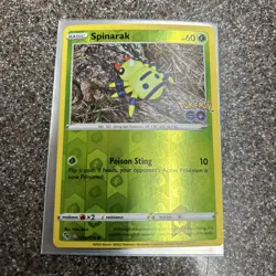 Spinarak (Peelable Ditto) 006/078 Pokemon GO Reverse Holo - Pokemon TCG - Image 1