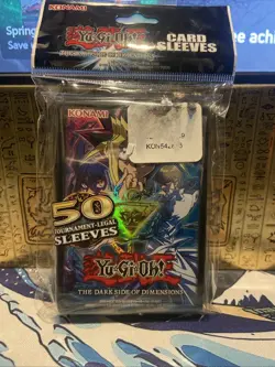 Yugioh - The Dark Side Of Dimensions Sleeves - 50 Count Japanese Size - Sealed - Image 1