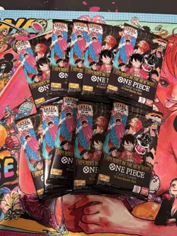Lot of (10) One Piece TCG OP-09 Emperors In The New World Packs SEALED English - Image 1
