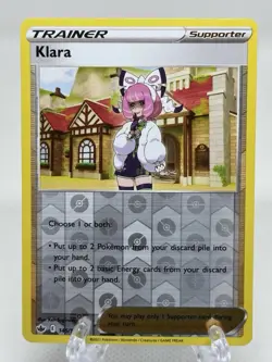 Klara 145/198 Chilling Reign Reverse Holo Uncommon Pokemon Card Pokemon TCG - Image 2