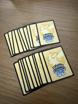 20 X Pokemon TCG Online Live unused Perfect Order Code Cards - message Delivery - Image 1