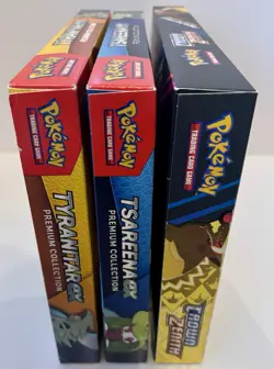 Pokemon Tyranitar EX Box, Tsareena EX Box, & Pikachu VMax Box-Factory Sealed New - Image 2