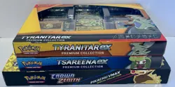 Pokemon Tyranitar EX Box, Tsareena EX Box, & Pikachu VMax Box-Factory Sealed New - Image 5